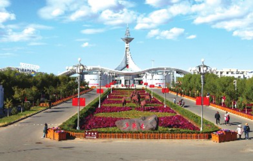 策克口岸聯(lián)檢大樓