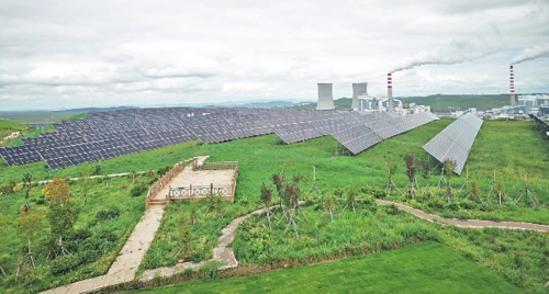 白音華綠電鋁循環產業項目。本報記者程暉/攝